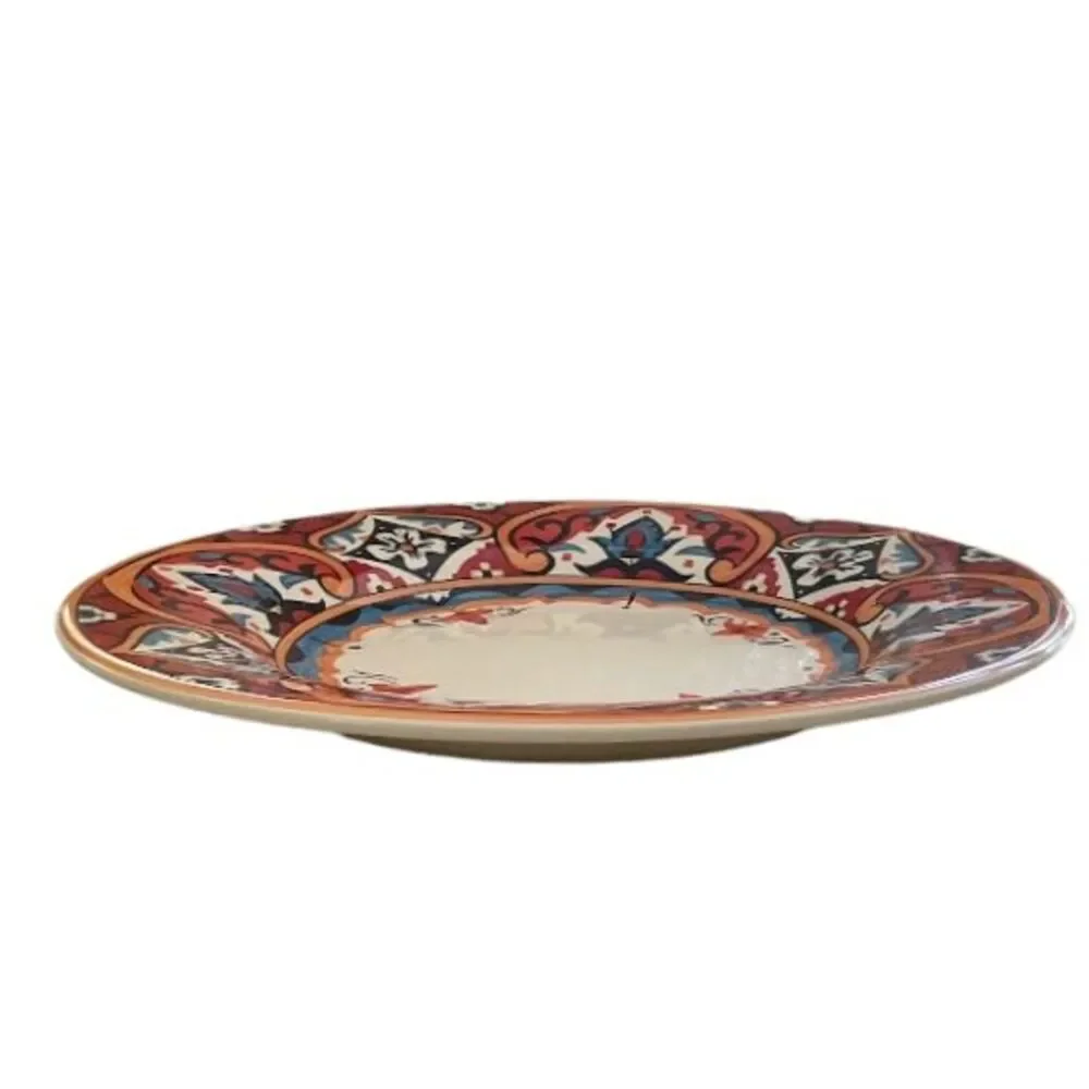Pier 1 Imports Karina Tile Handcrafted‎ Earthenware Moroccan Design 11